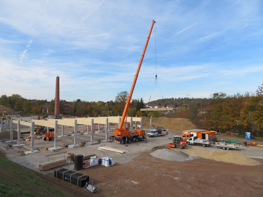 Brettschichtholzbinderdach&hellip;