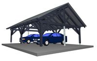 Carport als Planungsskizze