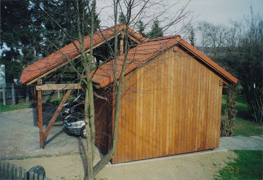 Doppelcarport mit Abstellraum&hellip;