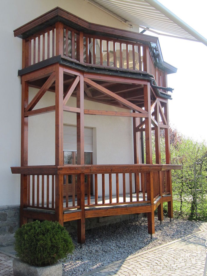 Holzbau Balkon Holzbau Balkon…