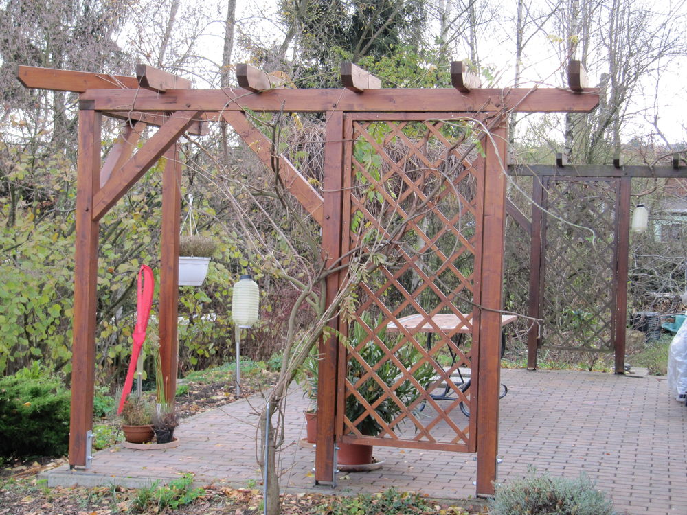 Pergola mit Rankgitter&hellip;